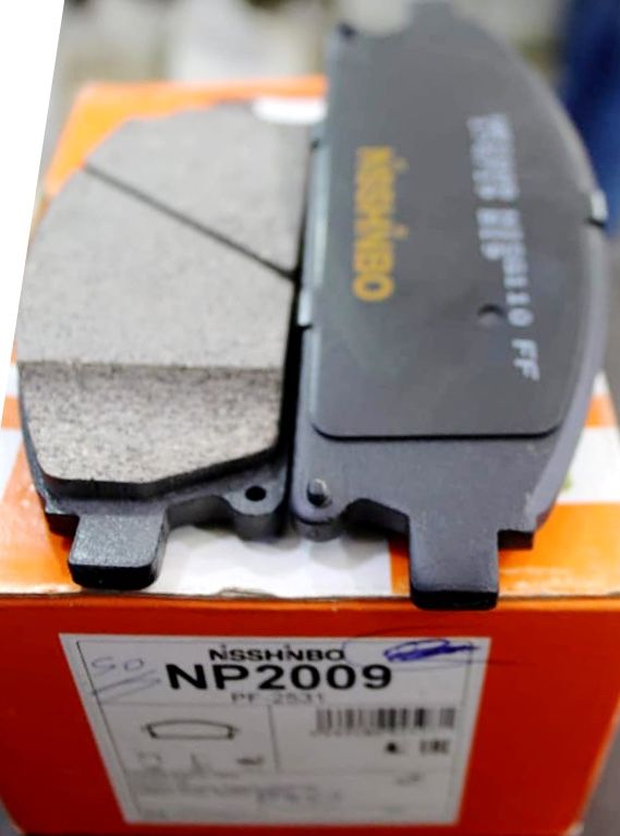 Тормозные колодки Nisshinbo. Артикул NP2009