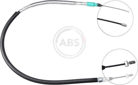 Трос ручника (тросик ручного тормоза) ABS. Артикул K16588