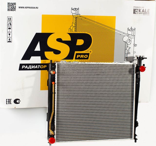 Радиатор охлаждения Kia Sorento II 09 (ASP). Артикул AL10763