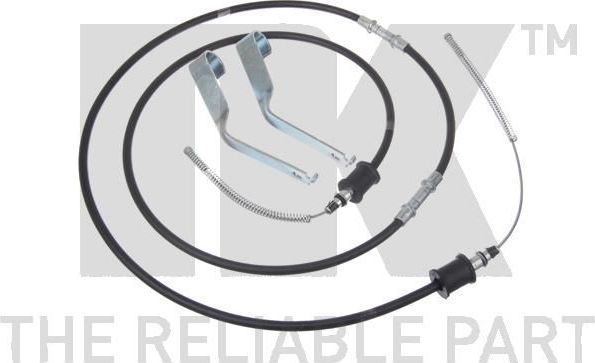 Трос ручника (тросик ручного тормоза) NK правый/левый для Ford Transit V 1994-2000. Артикул 9025104