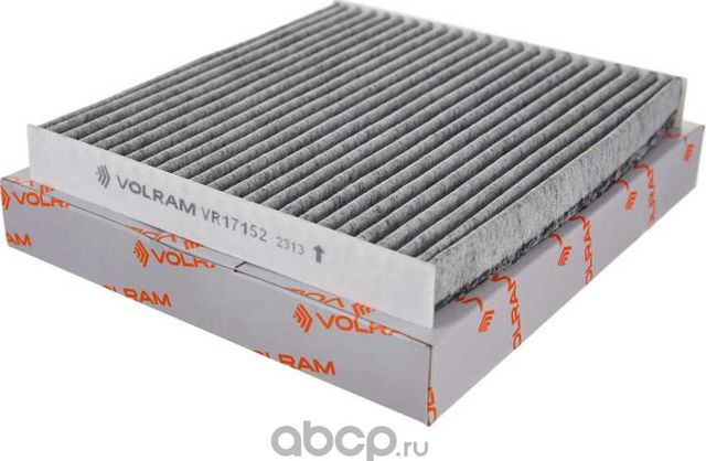 ФИЛЬТР САЛОННЫЙ MAZDA 2 1.2-1.6 03-07/ 6 1.8-2.5 02-13/ CX-7 2.2-2.5 07-13 УГОЛ (Volram). Артикул VR17152