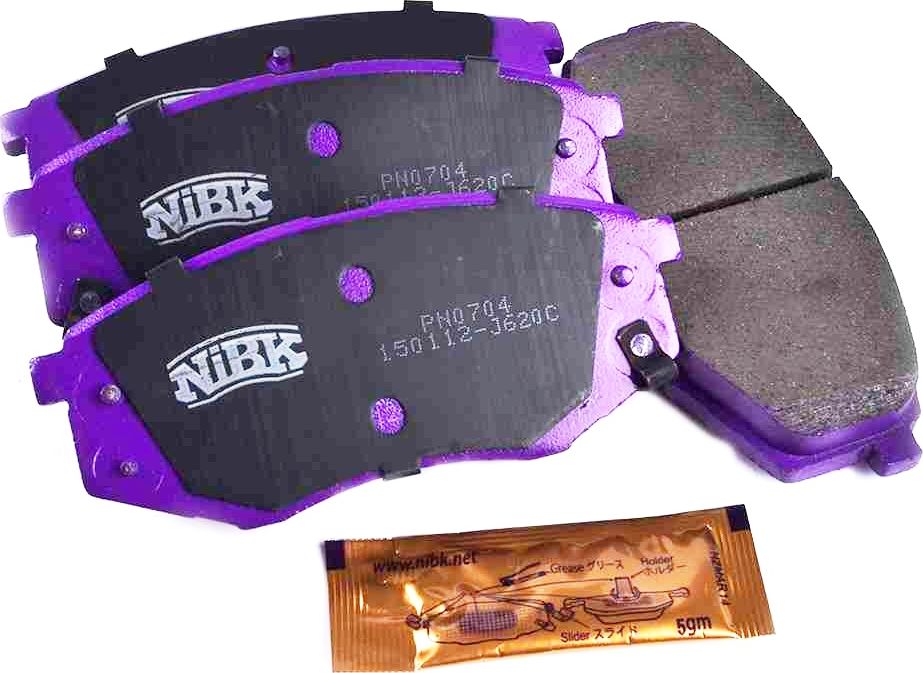 Тормозные колодки NiBK. Артикул PN0704