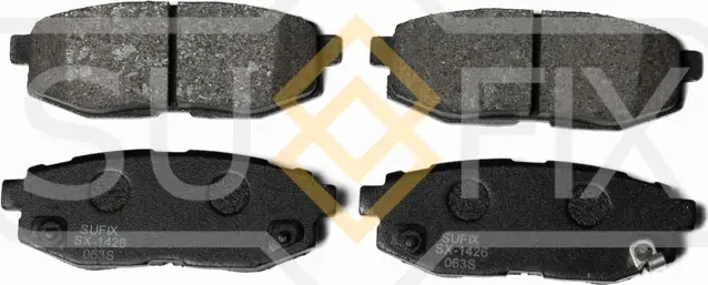 Колодки тормозные дисковые | зад прав/лев | (Sufix). Артикул SX-1426