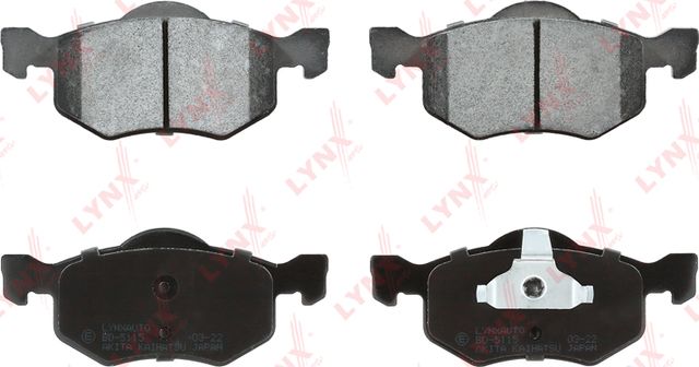 Тормозные колодки LYNXauto. Артикул BD-5115