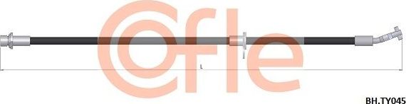 Тормозной шланг Cofle. Артикул 92.BH.TY045