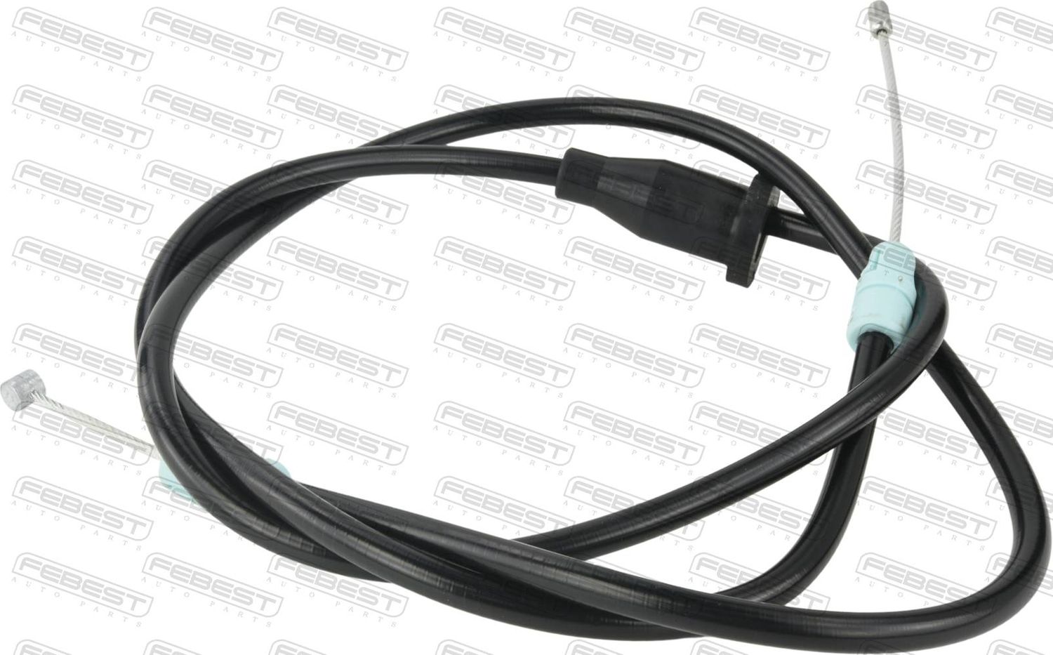 Трос ручника (тросик ручного тормоза) Febest. Артикул 20100-CARF