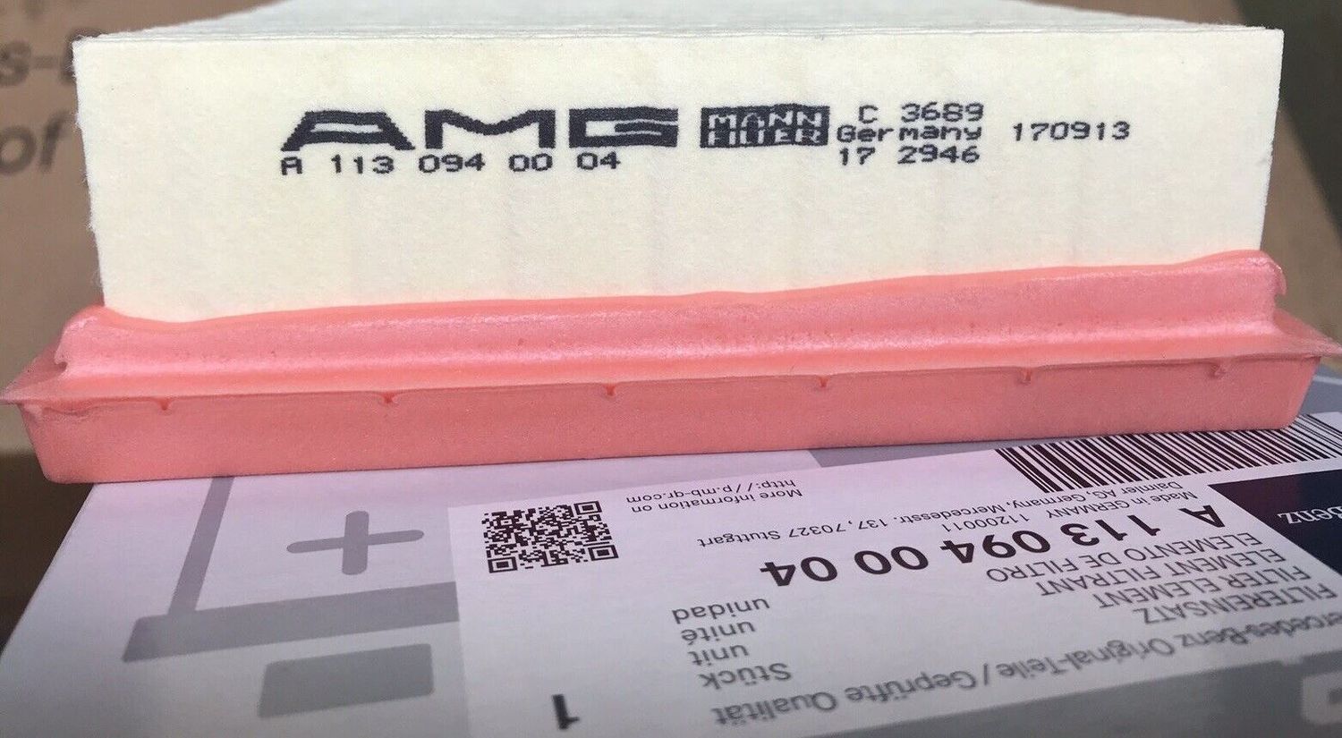 Воздушный фильтр Mercedes-Benz. Артикул A1130940004