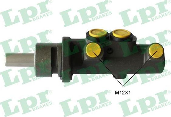 Тормозной цилиндр главный LPR (алюминий). Артикул 1116