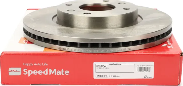 Диск торм. HYUNDAI (Sonata EF) (2001-) (Speedmate) Speedmate. Артикул SMBDH015