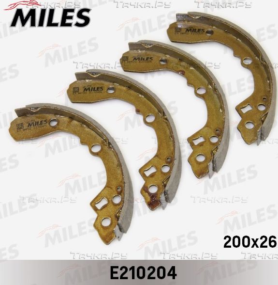 Тормозные колодки Miles. Артикул E210204