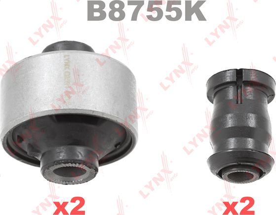 Сайлентблок переднего рычага подвески LYNXauto KIT. Артикул B8755K