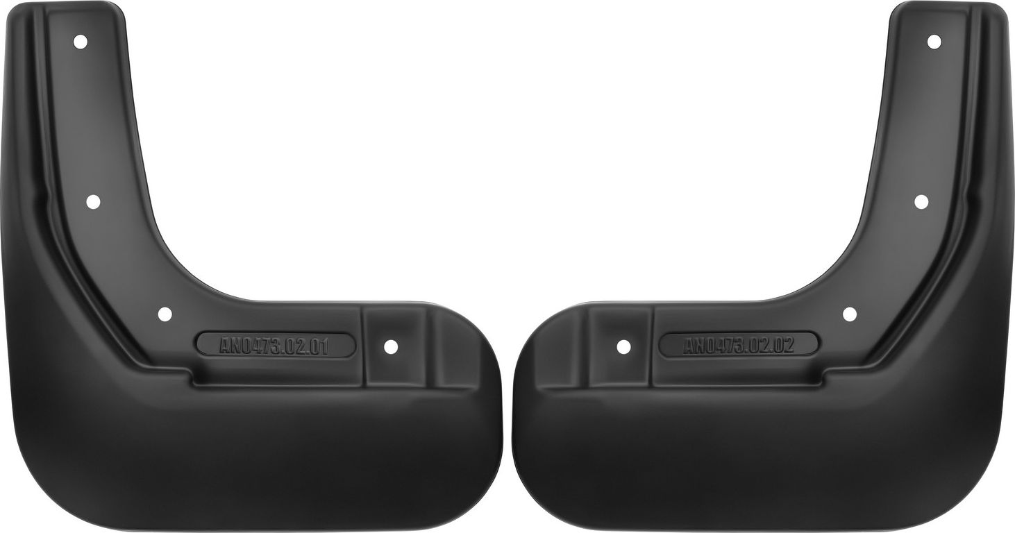 Брызговики Frosch (в пакете) задняя пара для BAIC U5 Plus 2023-2026. Артикул NLF.AN0473.E0