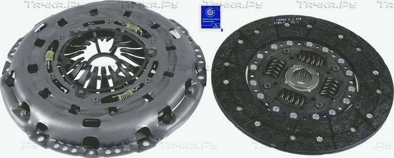 Сцепление (комплект) SACHS XTend для Volkswagen Crafter I 2006-2011. Артикул 3000 951 932