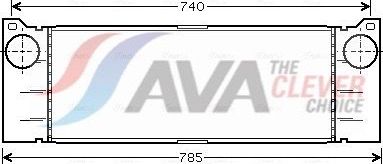 Интеркулер AVA. Артикул MSA4473