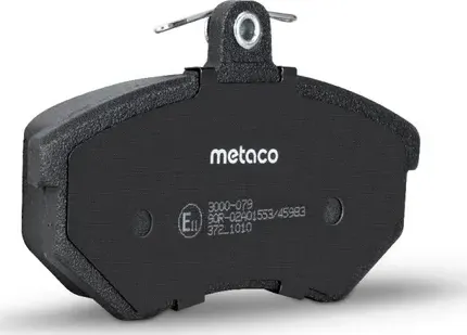 Колодки тормозные передние к-кт (Metaco) Metaco. Артикул 3000079