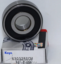 Подшипник генератора Toyota (Koyo). Артикул 63032rscm