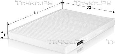 Салонный фильтр  Tecneco Filters для Audi S3 I (8L) 1999-2003. Артикул CK8869