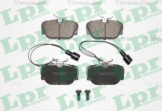 Тормозные колодки LPR передние для BMW Z1 1988-1991. Артикул 05P1079