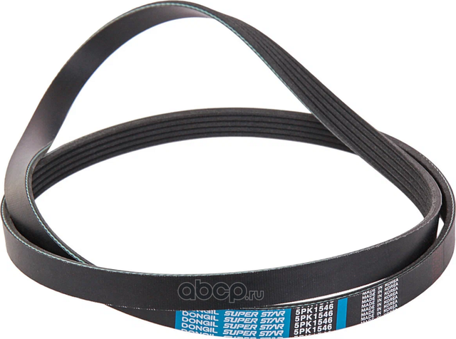 Ремень приводной поликлиновой 5PK1546 OPEL Astra G,H,Corsa D DONGIL Dongil. Артикул 5PK1546