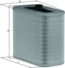 Воздушный фильтр Mahle-Knecht. Артикул LX 1590