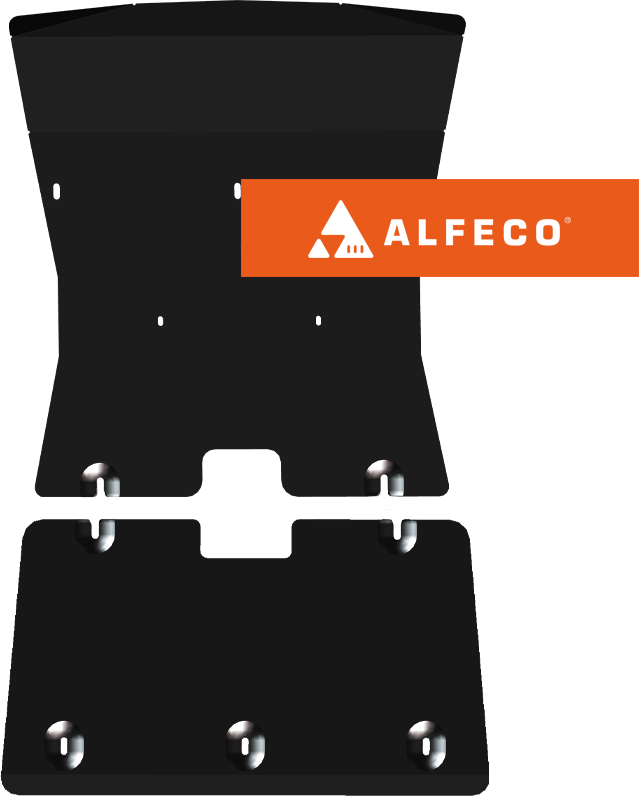 Защита Alfeco для картера и радиатора BMW Х1 E84 sDrive 2009-2015. Артикул ALF.34.12