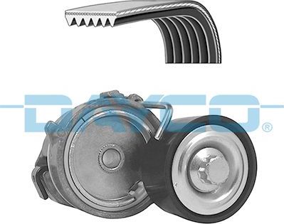 Приводной ремень поликлиновой с роликами (комплект) Dayco. Артикул KPV295