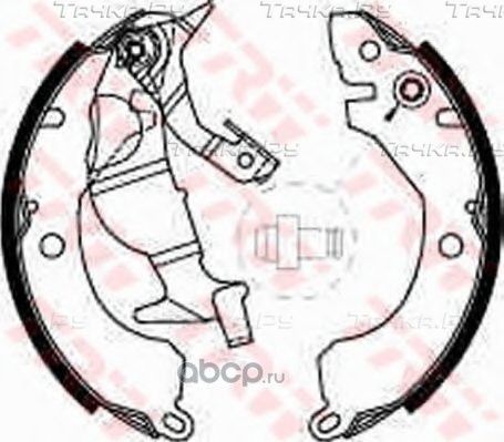 Тормозные колодки Patron задние для Hyundai Pony X2 1989-1995. Артикул PSP246