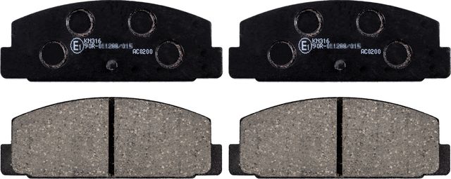 Тормозные колодки Blue Print. Артикул ADM54248