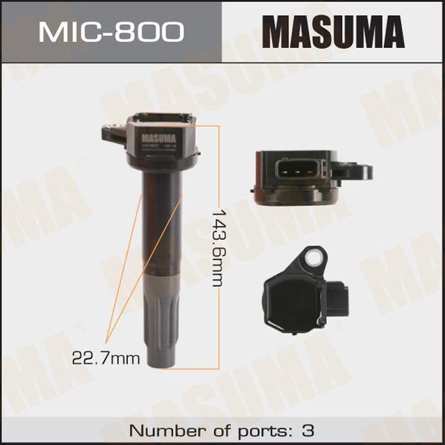 Катушка зажигания Masuma. Артикул MIC-800
