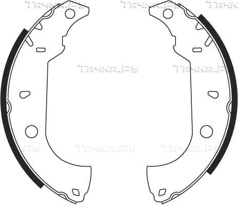 Тормозные колодки TRW. Артикул GS8614