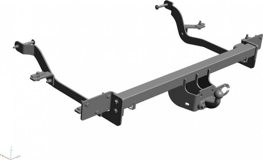 Фаркоп Baltex для Fiat Ducato 250 фургон L4 2006-2026. Фланцевое крепление. Артикул 07226121