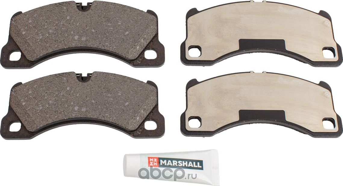 Колодки тормозные дисковые передние (Marshall). Артикул M2624553