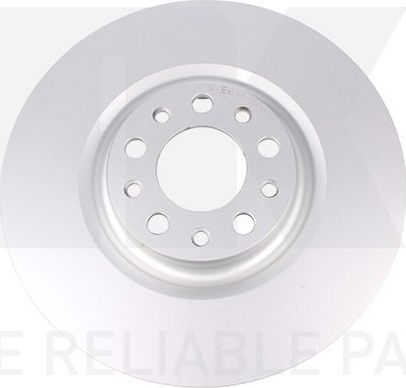 Тормозной диск NK передний для Alfa Romeo Giulia II (952) 2015-2026. Артикул 311038