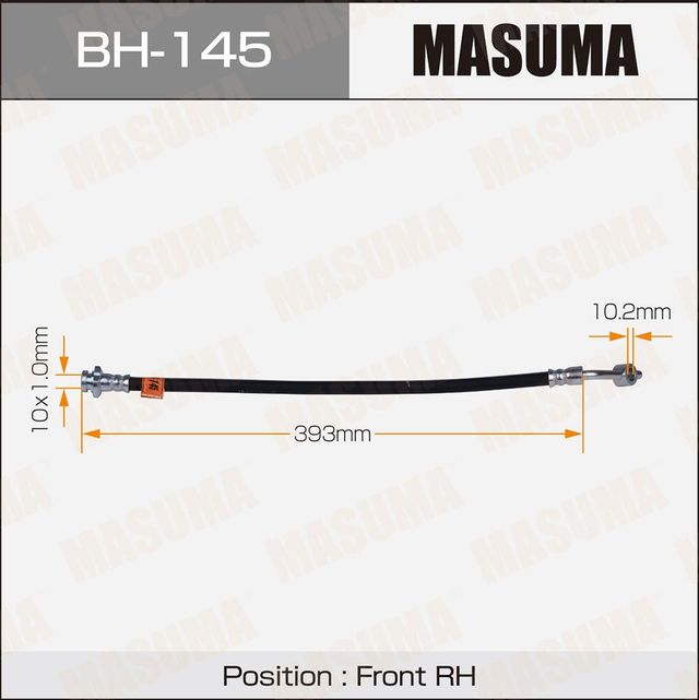 Тормозной шланг Masuma. Артикул BH-145
