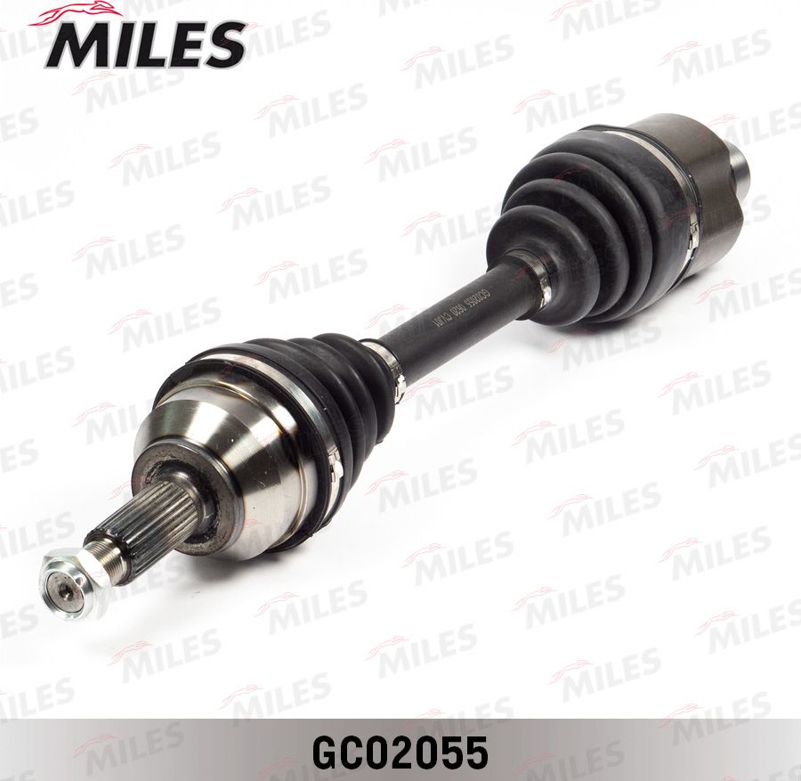 Полуось (привод в сборе, приводной вал) Miles. Артикул GC02055