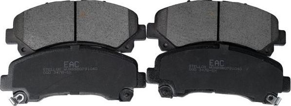 Тормозные колодки Stellox передние для Isuzu D-Max II 2012-2020. Артикул 000 347B-SX