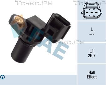 Датчик положения распредвала FAE для Suzuki Grand Vitara II 1998-2003. Артикул 79404