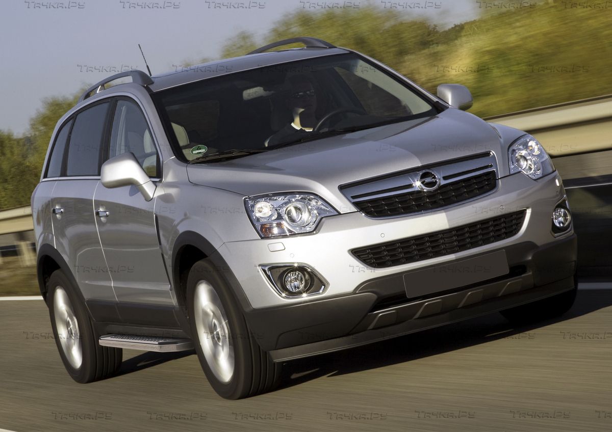 Пороги алюминиевые Rival Bmw-Style овал для Chevrolet Captiva I рестайлинг 2011-2013. Артикул B173AL.4201.1