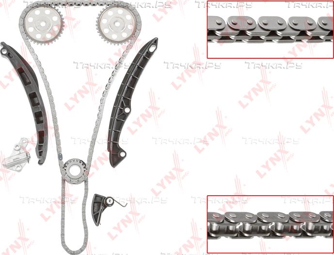 Цепь ГРМ LYNXauto для Volkswagen Polo V 2010-2026. Артикул TK-0064