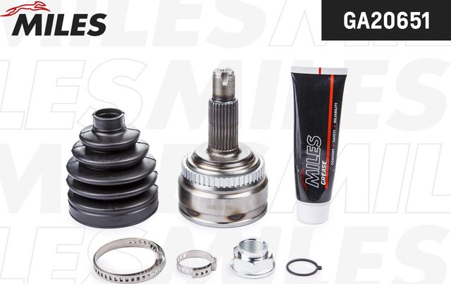 Шрус наружный (граната) Miles передний для SsangYong Korando III 2010-2019. Артикул GA20651