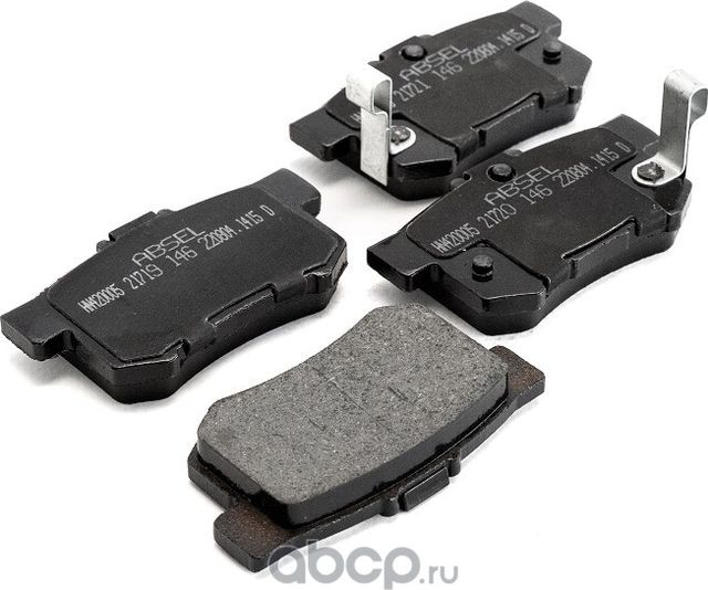 Колодки тормозные задние (Absel). Артикул HN420005