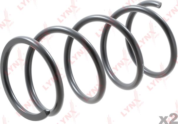 Пружина подвески LYNXauto передняя для Nissan X-Trail T30 2001-2013. Артикул SC-1715