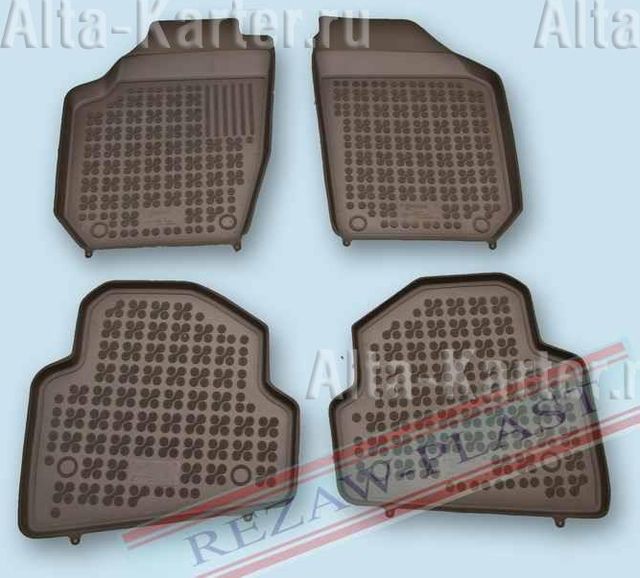 Коврики Rezaw Plast для салона Skoda Fabia II 2007-2014. Артикул 200204