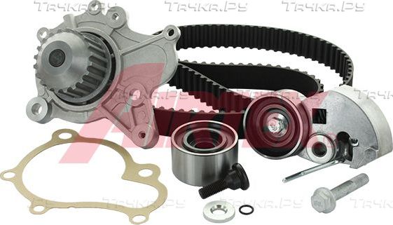 Помпа (водяной насос) с комплектом ремня ГРМ Airtex для Hyundai Accent II 2002-2005. Артикул WPK-170401
