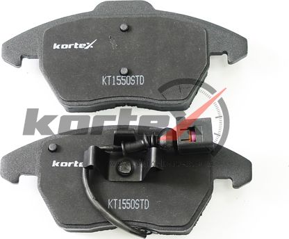 Колодки тормозные VW Passat (05-) SKODA Octavia (04-) передние (4шт.) KORTEX. Артикул KT1550STD