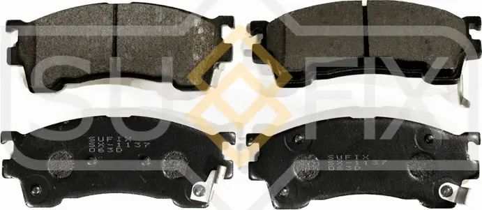 Колодки тормозные дисковые | перед прав/лев | (Sufix). Артикул SX-1137