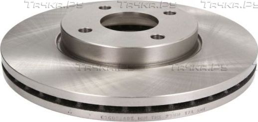 Тормозной диск ABE передний для Ford Fiesta V 2005-2008. Артикул C3G052ABE