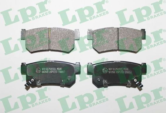 Тормозные колодки LPR. Артикул 05P1210