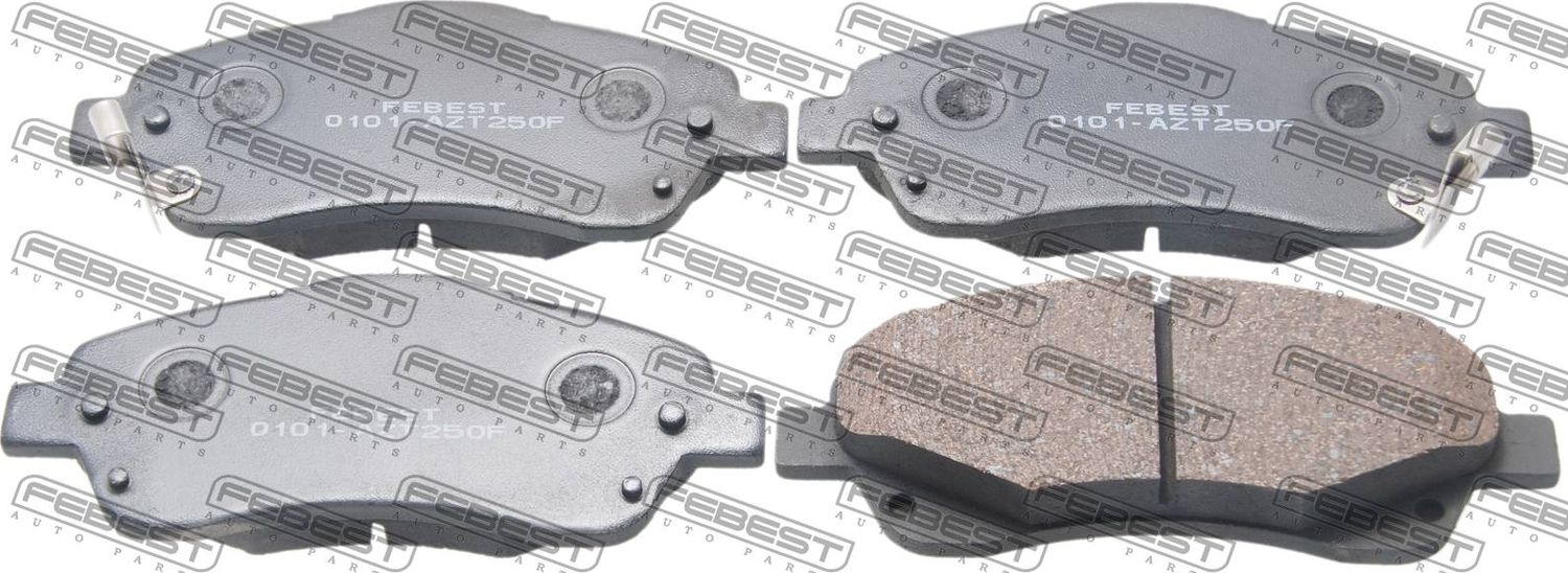 Тормозные колодки Febest. Артикул 0101-AZT250F