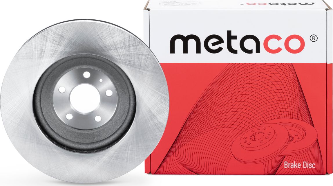 Диск тормозной передний вентилируемый (Metaco). Артикул 3050486